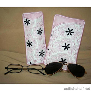 Touch of French Eyeglass Cases - a-stitch-a-half