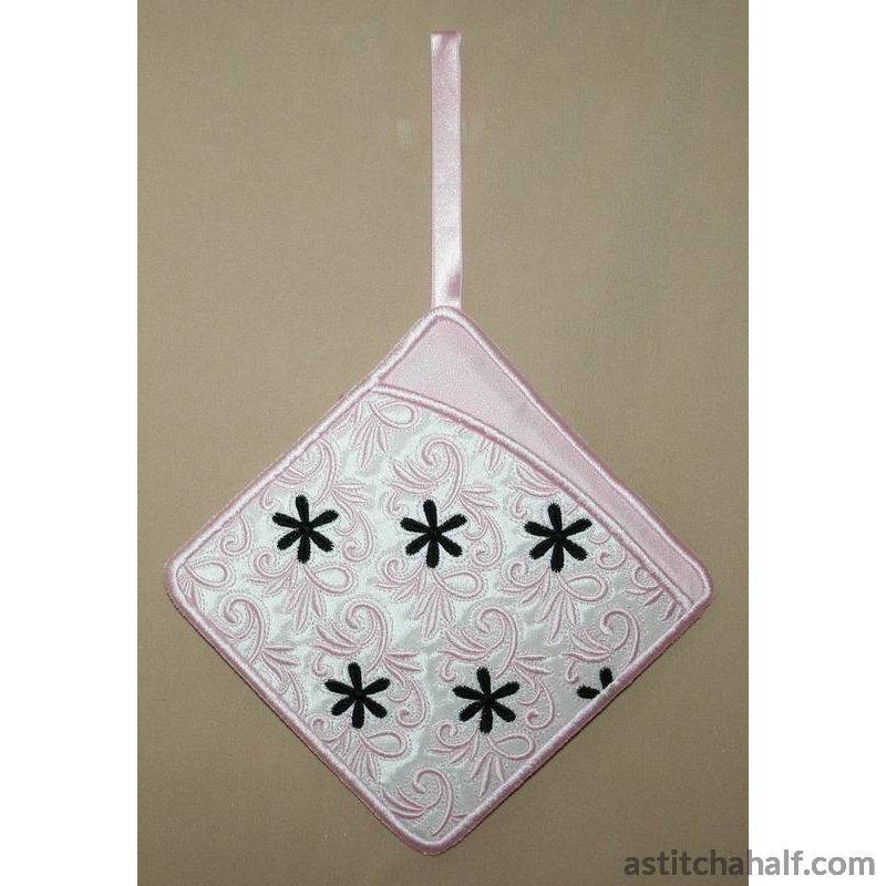 Touch of French Pot Holders - a-stitch-a-half