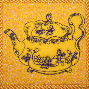 Trapunto Tea with Mum - a-stitch-a-half