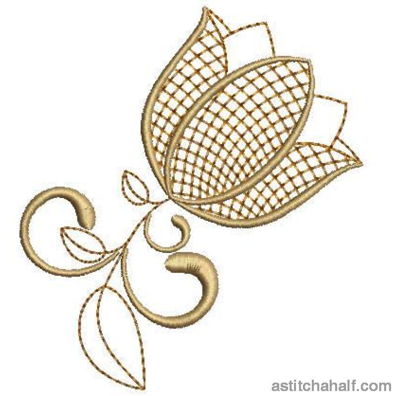 Tulip in Vogue - aStitch aHalf