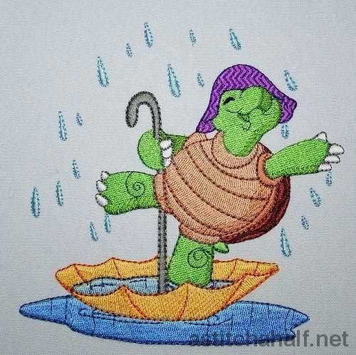 Turtle Astaire - a-stitch-a-half