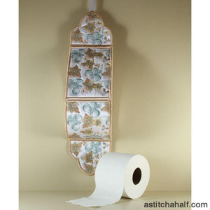 Urban Florals Toilet Roll Holder - aStitch aHalf