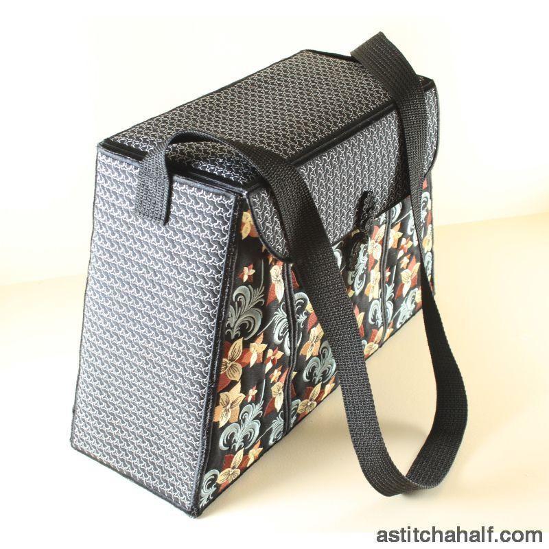 Urban Florals Tote Bag - aStitch aHalf