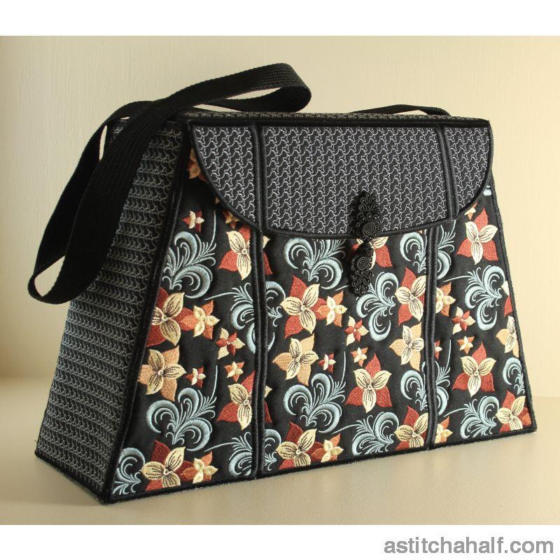 Urban Florals Tote Bag - aStitch aHalf