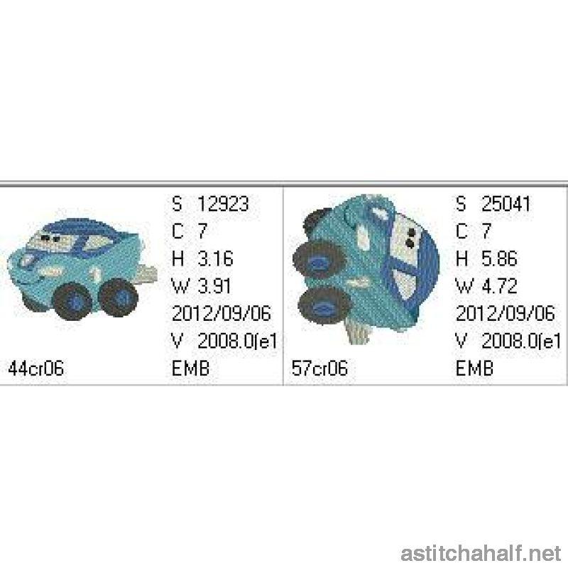 Van Can Car - a-stitch-a-half