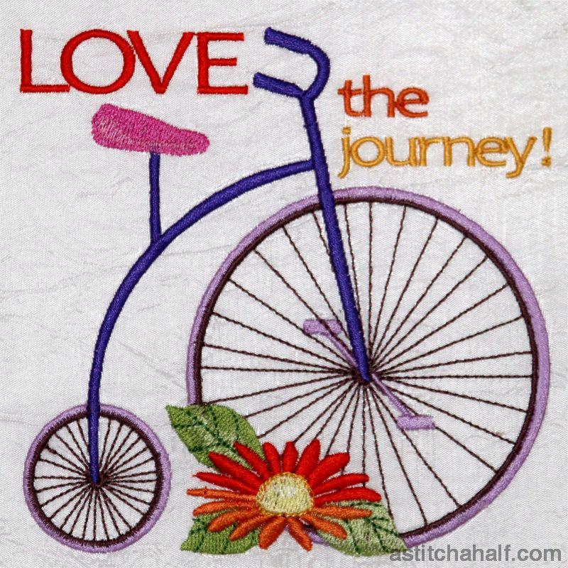 Vintage Penny Farthing - aStitch aHalf