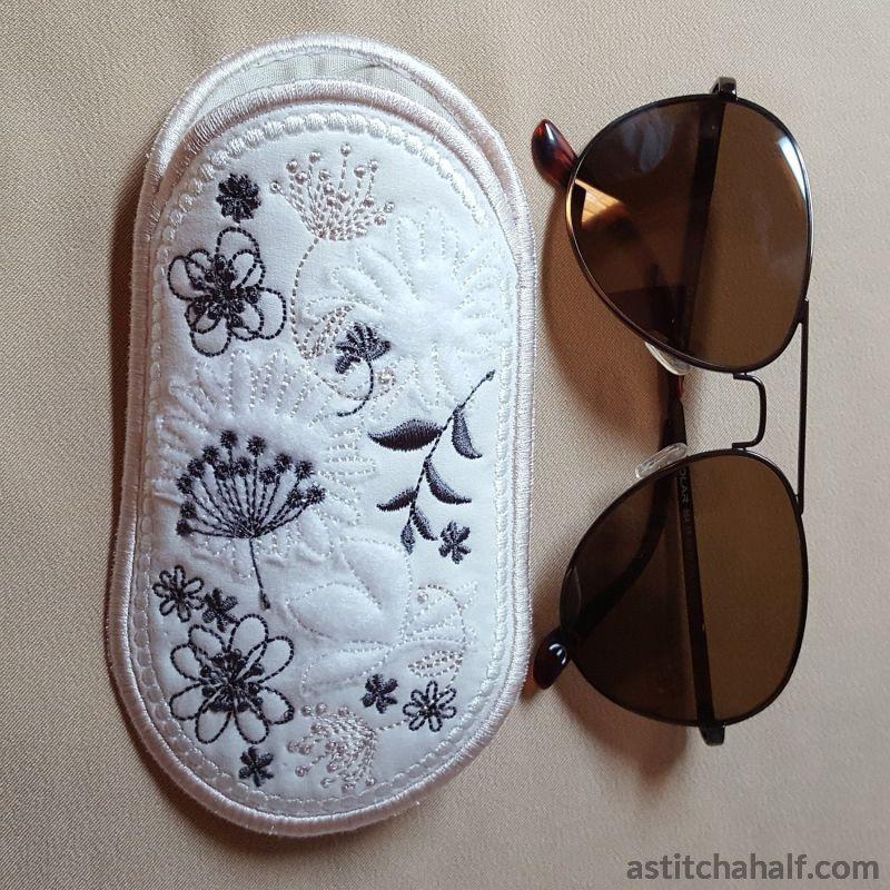 Vintage Spring Eyeglass Case - aStitch aHalf