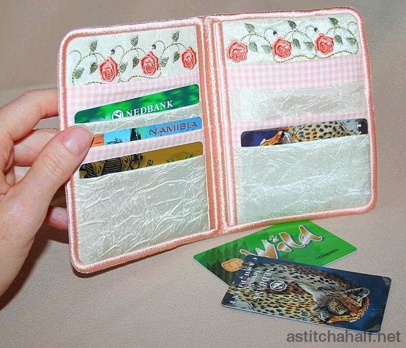 Wallet Pour Elle - a-stitch-a-half
