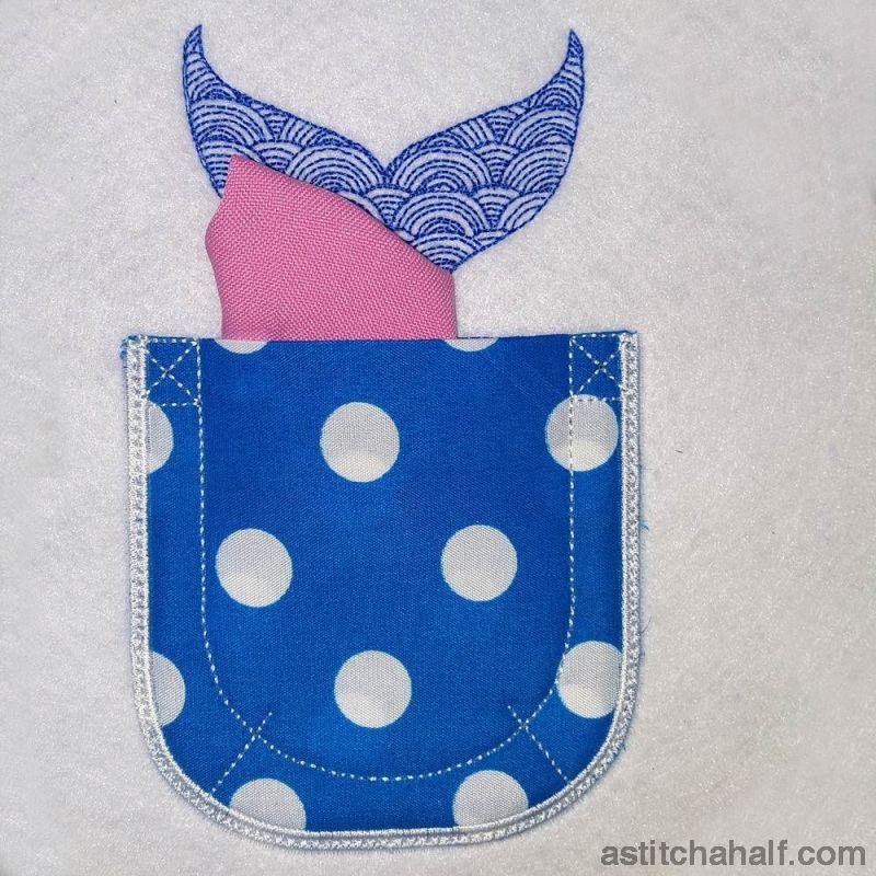 Whale in my Pocket - aStitch aHalf