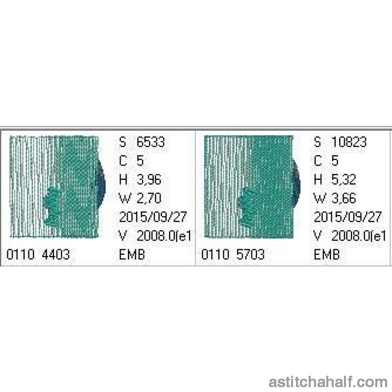 Whale Logging - aStitch aHalf
