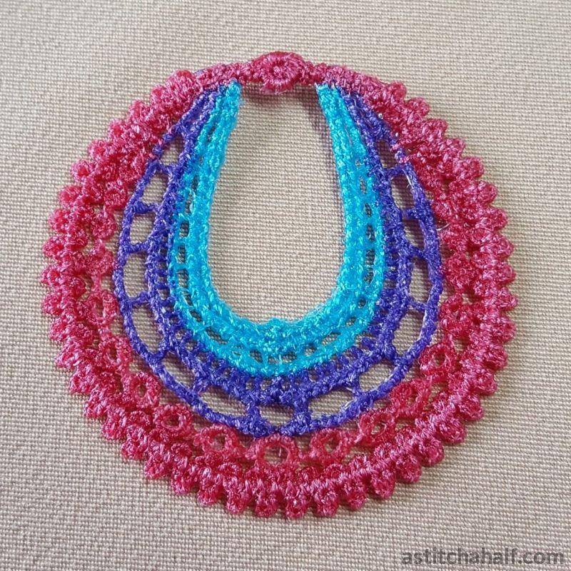 Wondrous Web Freestanding Lace Earrings - aStitch aHalf
